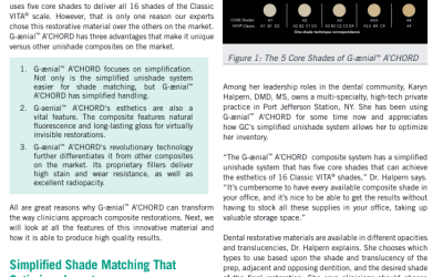 The Universal Composite That Simplifies Restorative Dentistry